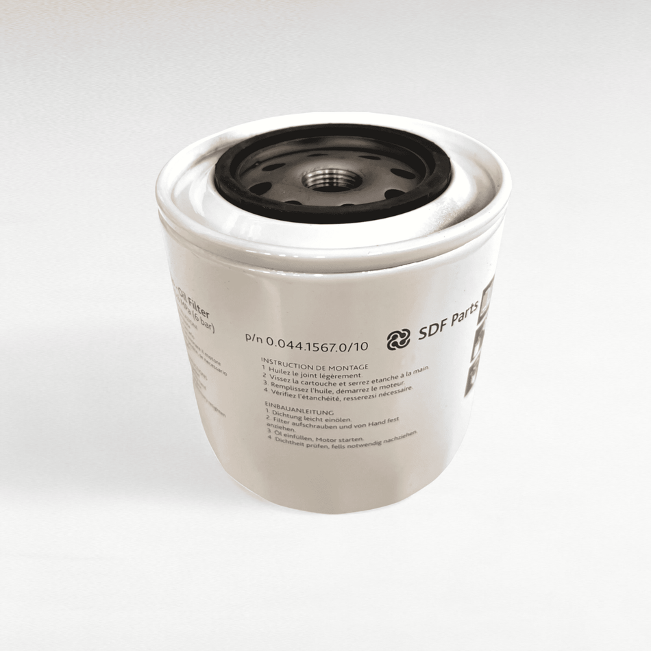 0.044.1567.0/10 FILTRO OLIO MOTORE PER TRATTORI SAME DEUTZ FAHR