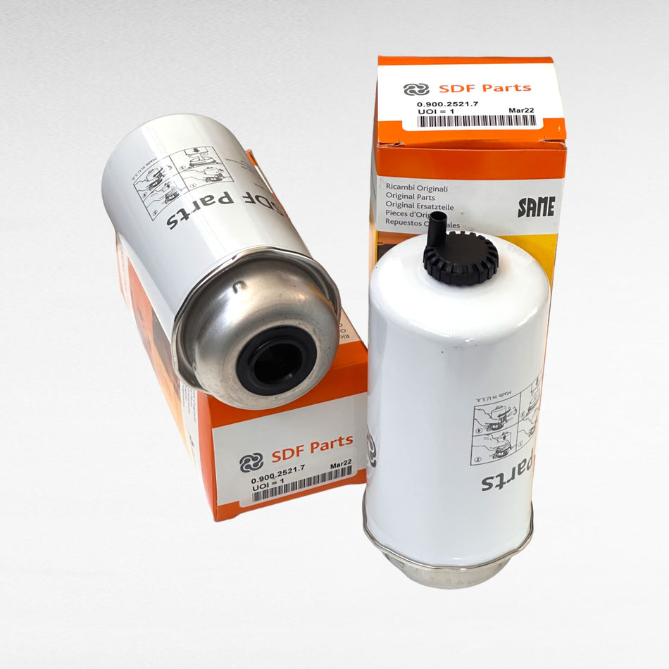 0.900.2521.7 FILTRO CARBURANTE PER TRATTORI SAME DEUTZ FAHR