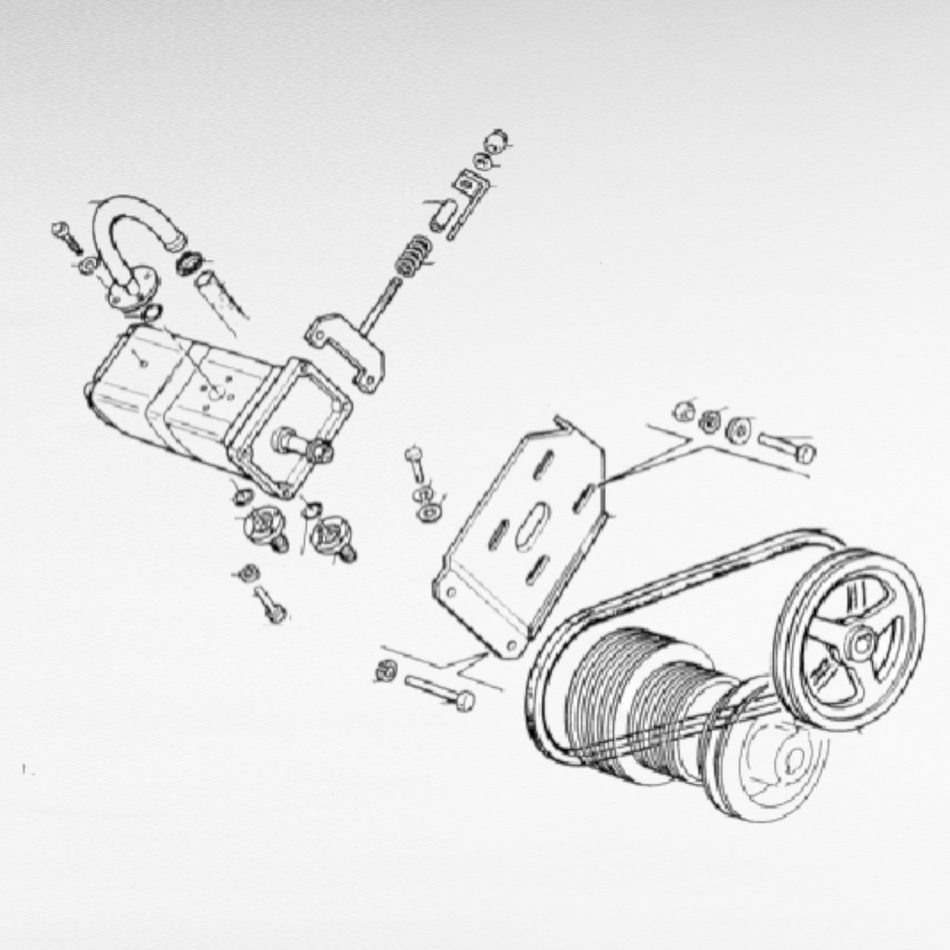 322049800 POMPA IDRAULICA PER MIETITREBBIE NEW HOLLAND / LAVERDA