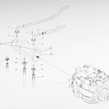 pompa idraulica agco