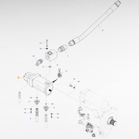 pompa per impianto idraulico principale