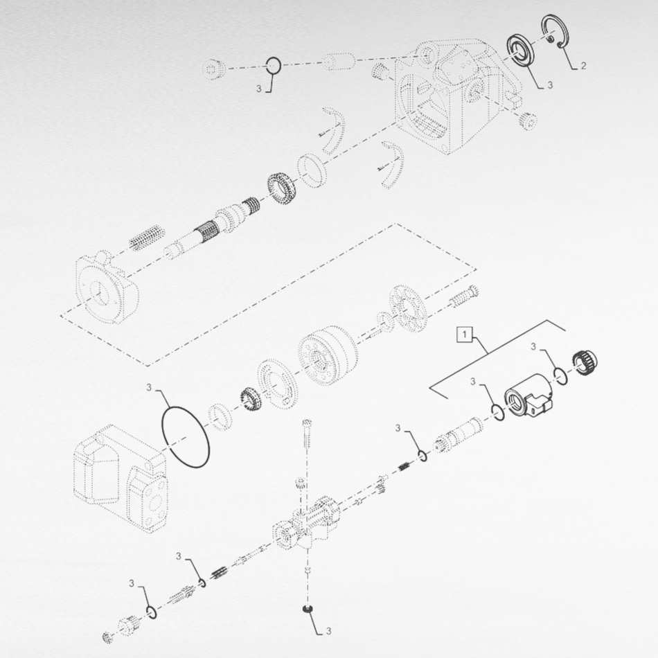 35.03609 POMPA IDRAULICA PER MEZZI FIAT NEW HOLLAND