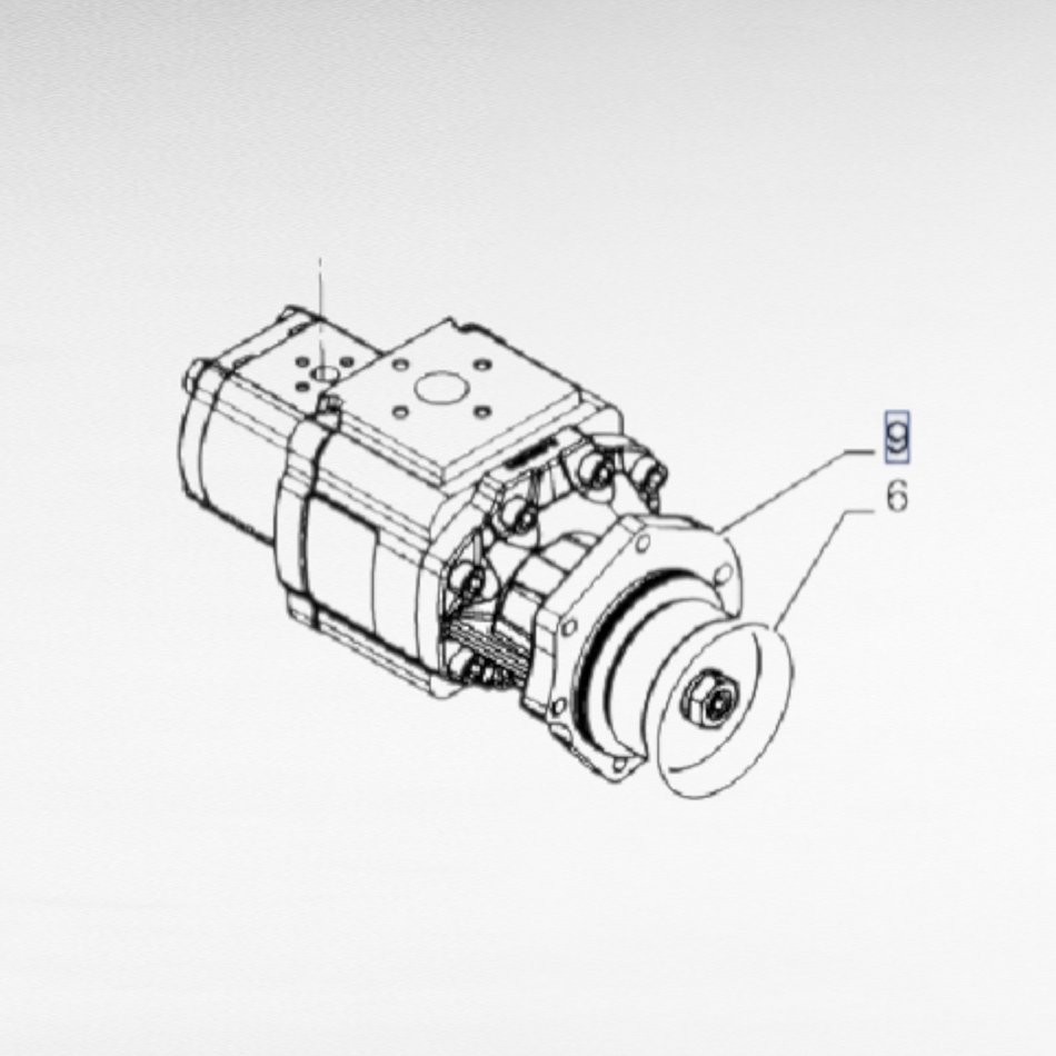 47570909 POMPA IDRAULICA PER SOLLEVATORI TELESCOPICI NEW HOLLAND