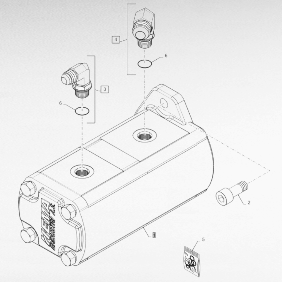 47583562 POMPA IDRAULICA PER TRATTORI NEW HOLLAND