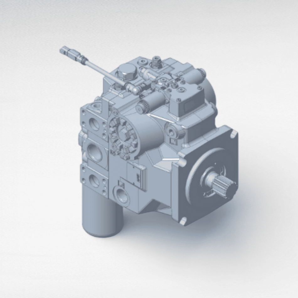 47737003 POMPA IDRAULICA DELL'IDROSTATICA PER MIETITREBBIE NEW HOLLAND