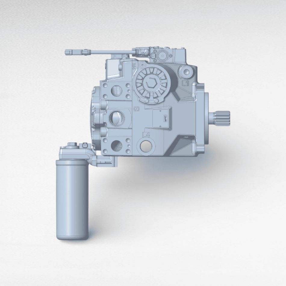 47737003 POMPA IDRAULICA DELL'IDROSTATICA PER MIETITREBBIE NEW HOLLAND