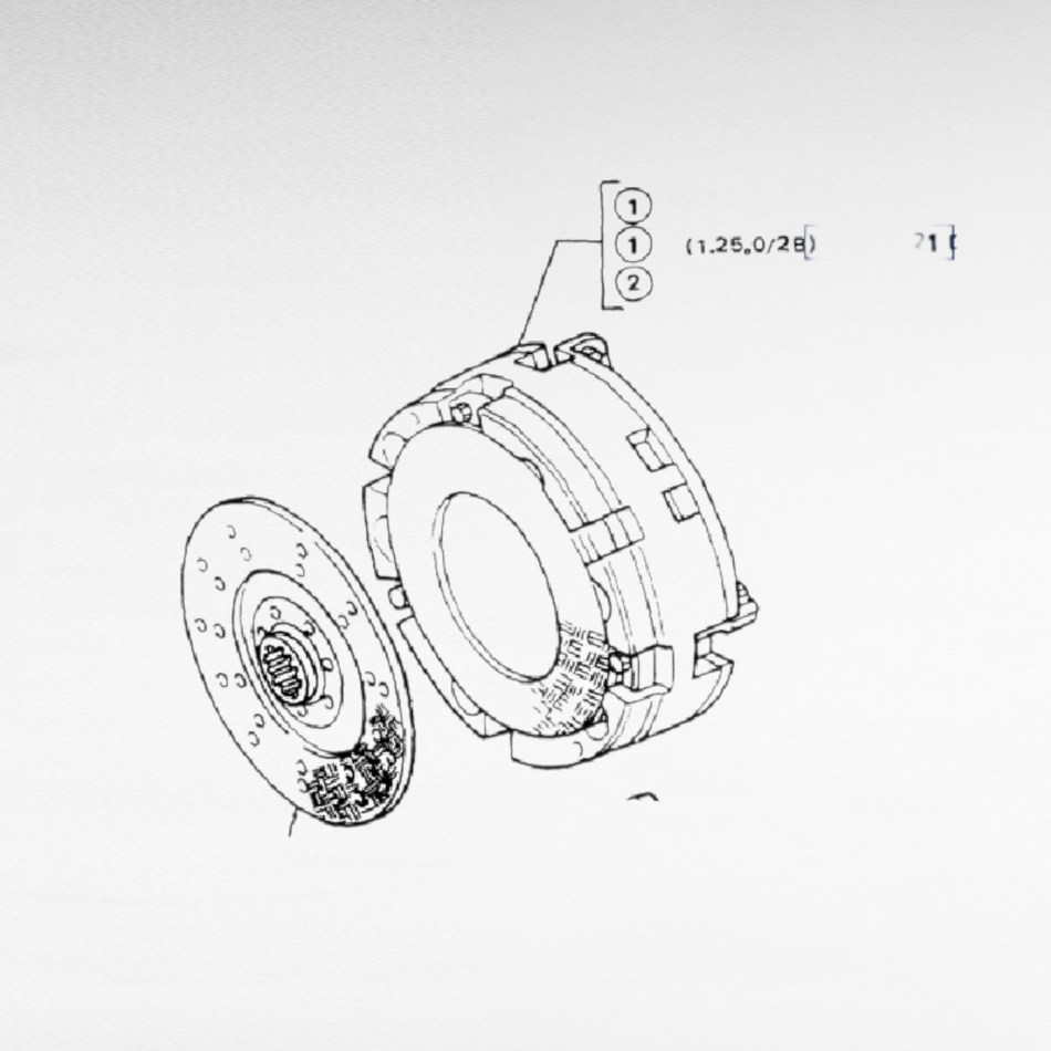 5150921 ORGANI DI SPINTA FRIZIONE PER TRATTORI NEW HOLLAND