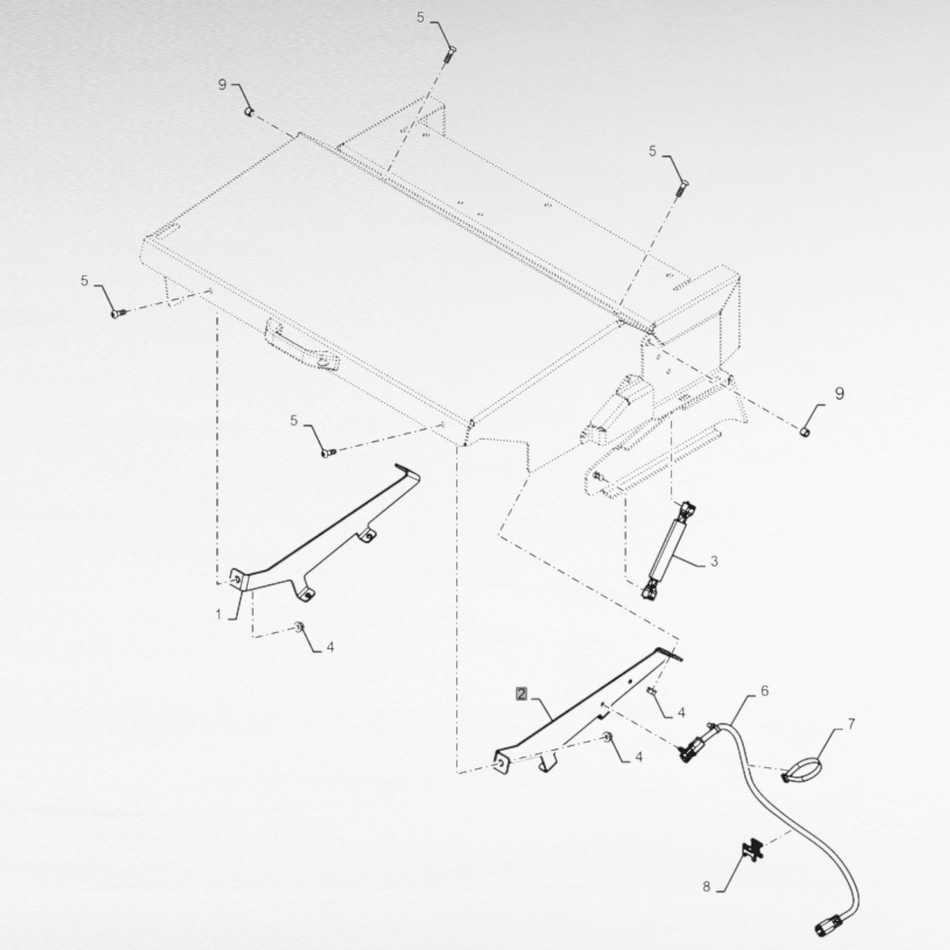 51622525 STAFFA DELLA VENTOLA CONDENSATORE NEW HOLLAND