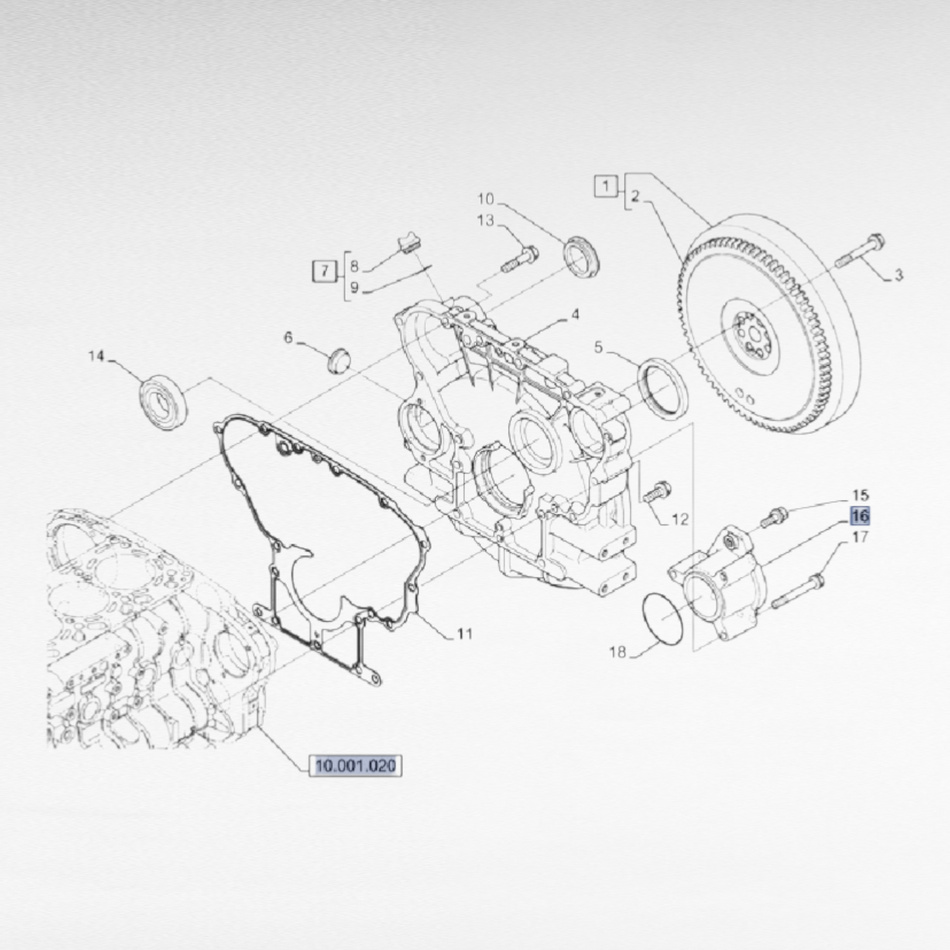 51676619 POMPA IDRAULICA PER SOLLEVATORI TELESCOPICI NEW HOLLAND