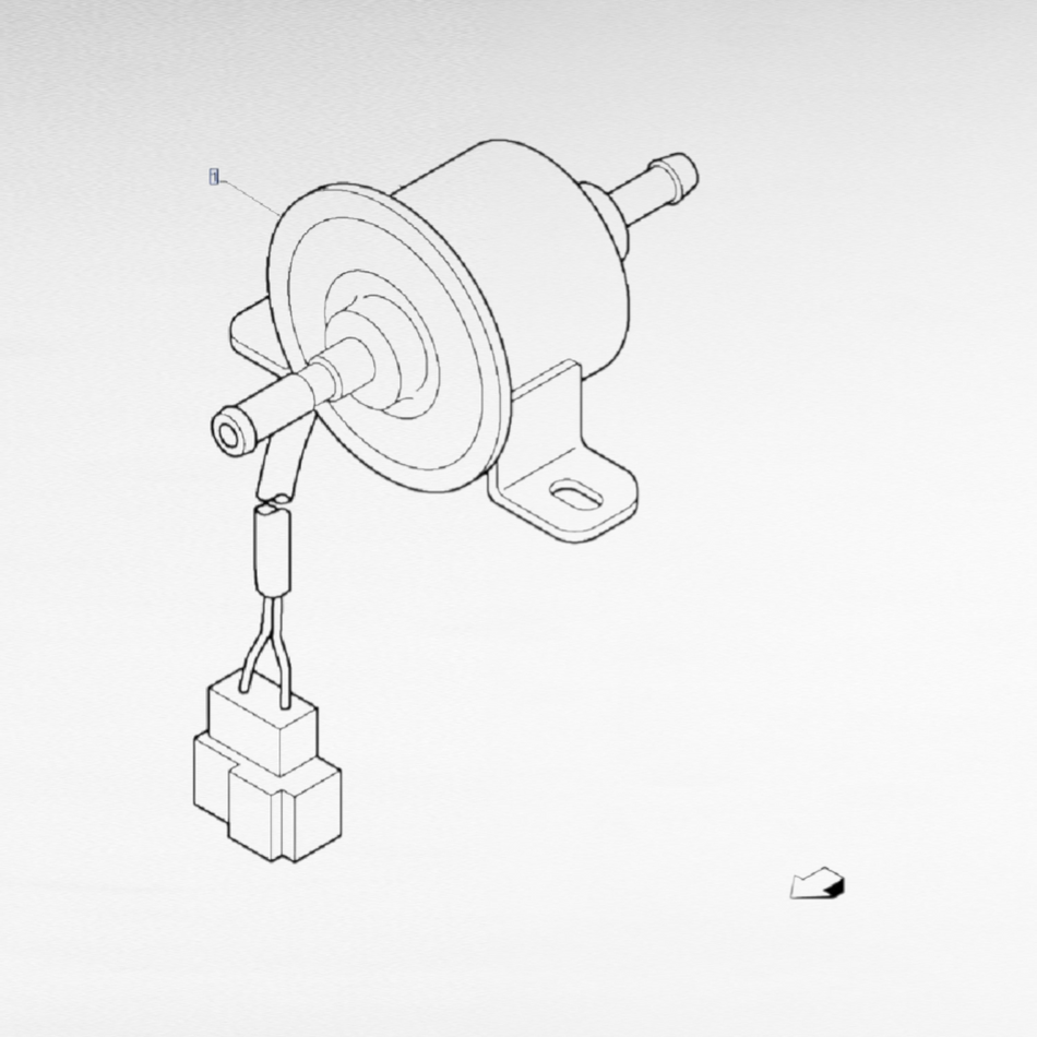 51676921 POMPA CARBURANTE PER SOLLEVATORI TELESCOPICI NEW HOLLAND