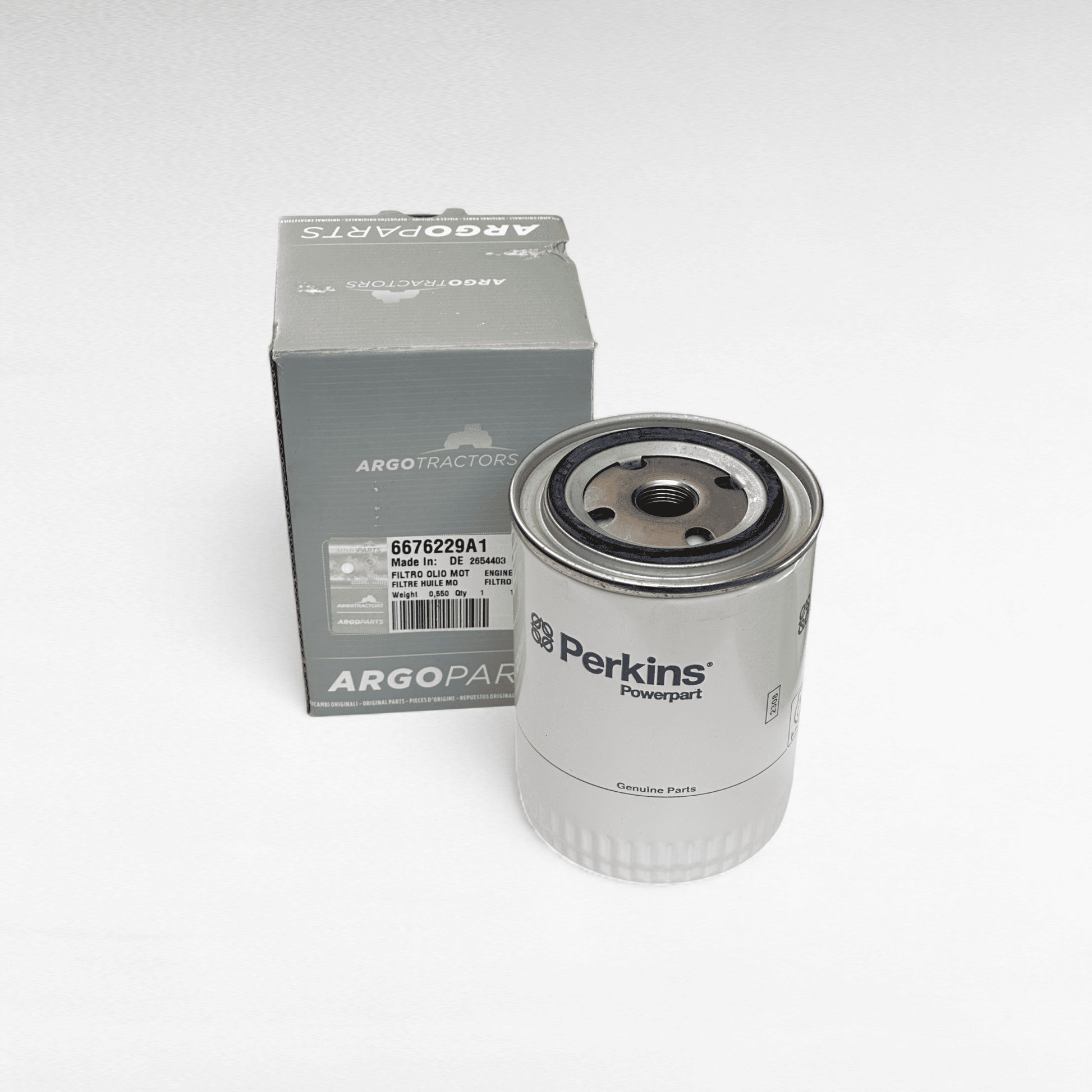 2654403 - 6676229A1 FILTRO OLIO MOTORE PER MOTORI PERKINS