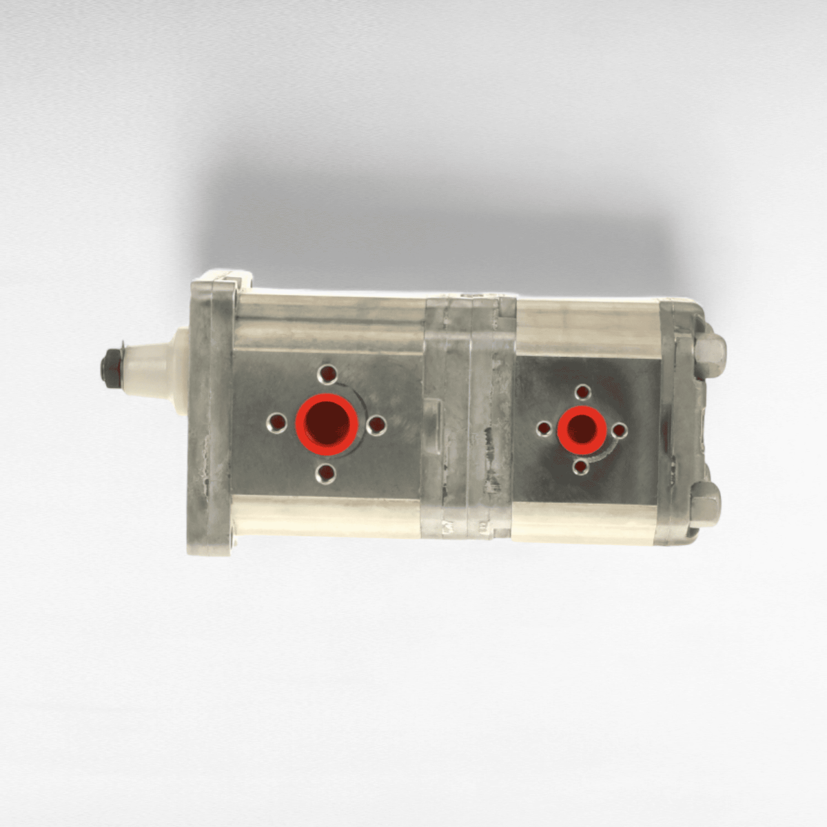 pompa ad ingranaggi, doppia filtrazione