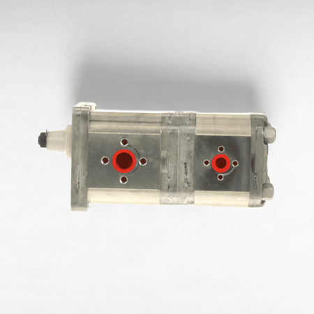 pompa ad ingranaggi, doppia filtrazione