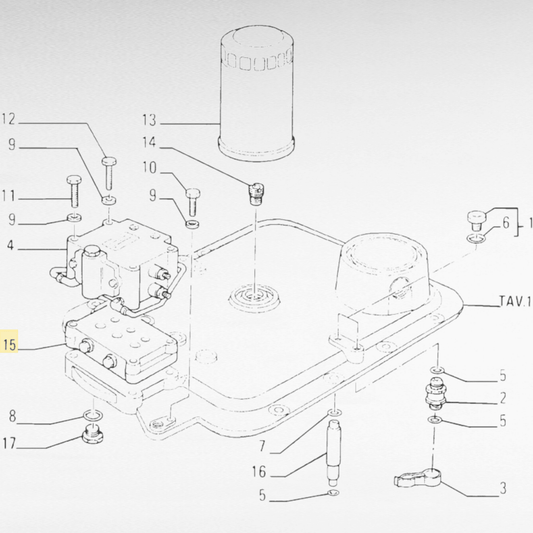 79108161 VALVOLA IDRAULICA PER MEZZI INDUSTRIALI NEW HOLLAND