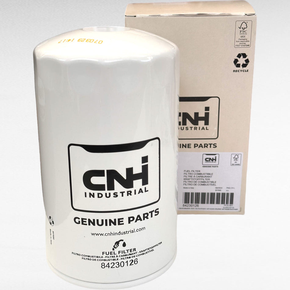 84230126 FILTRO CARBURANTE PER MEZZI FIAT NEW HOLLAND