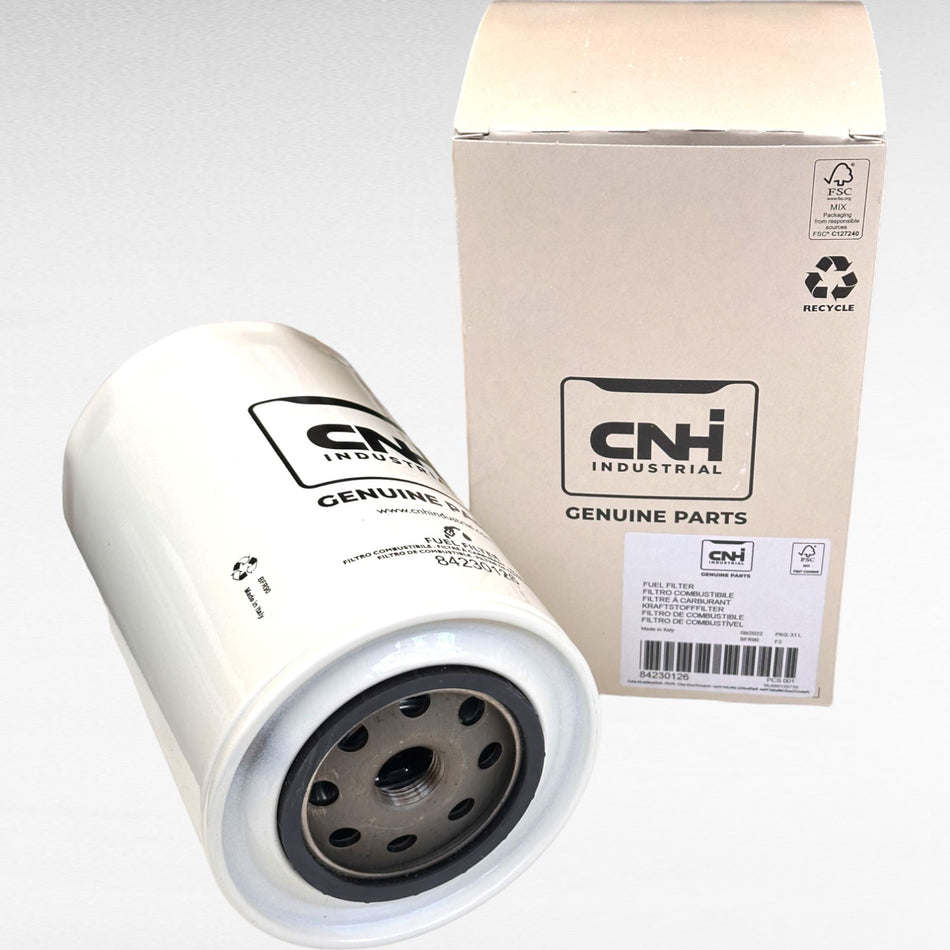 84230126 FILTRO CARBURANTE PER MEZZI FIAT NEW HOLLAND