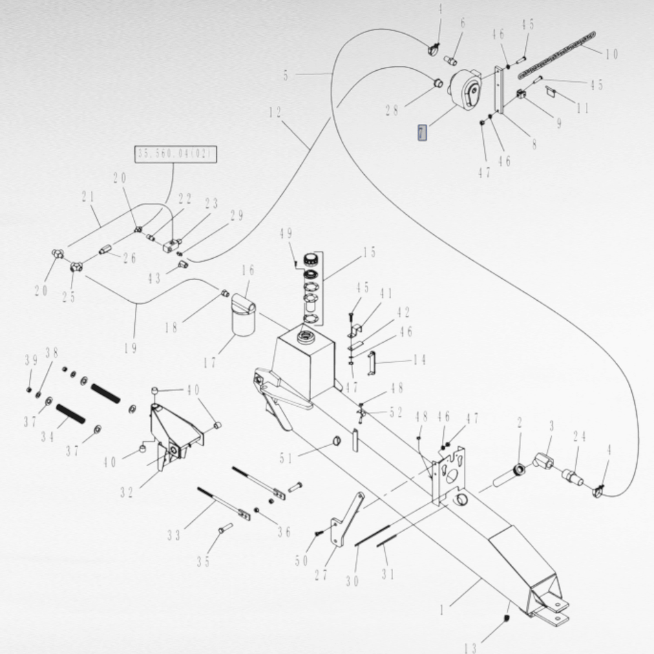 84243307 POMPA IDRAULICA PER MACCHINE PER LA FIENAGIONE NEW HOLLAND