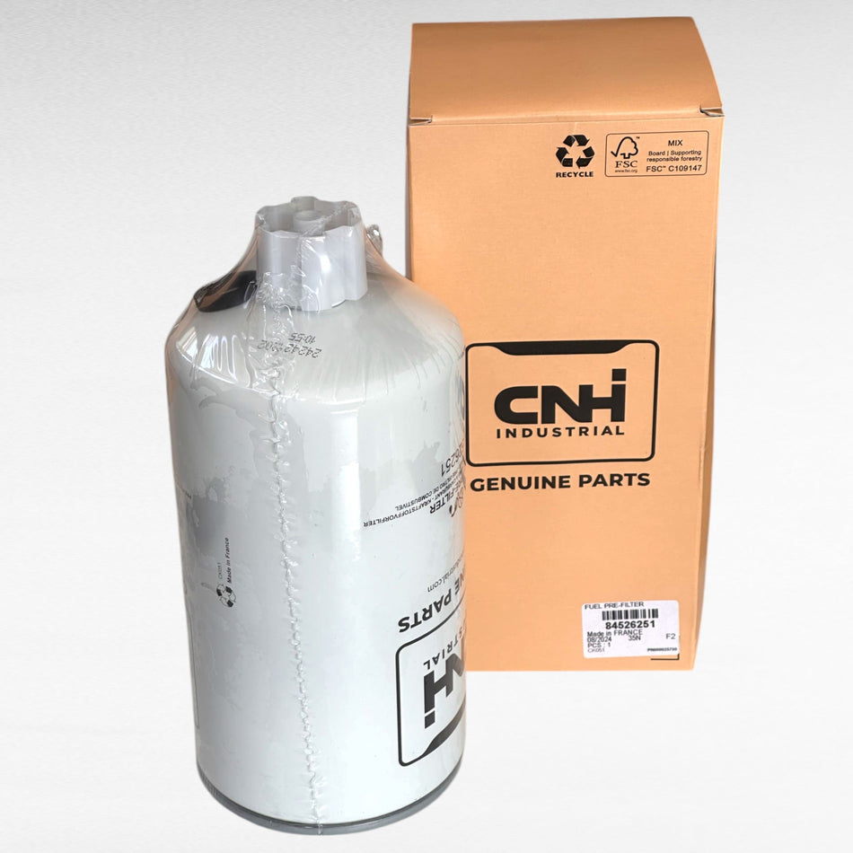 84526251 FILTRO CARBURANTE PER MEZZI FIAT NEW HOLLAND