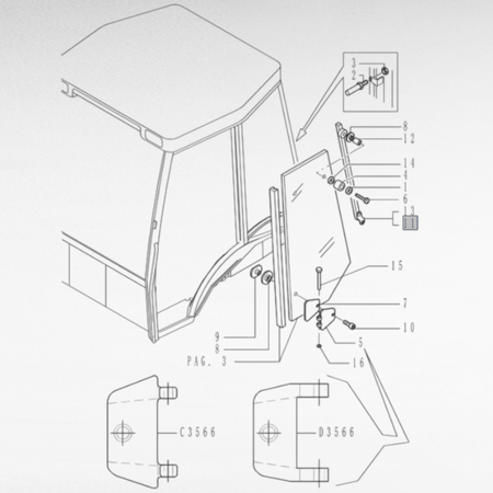 SPACCATO SUPPORTO VETRO 85801883