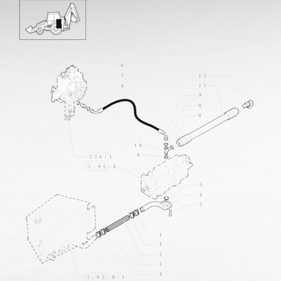 85817699 POMPA IDRAULICA PER TERNE NEW HOLLAND