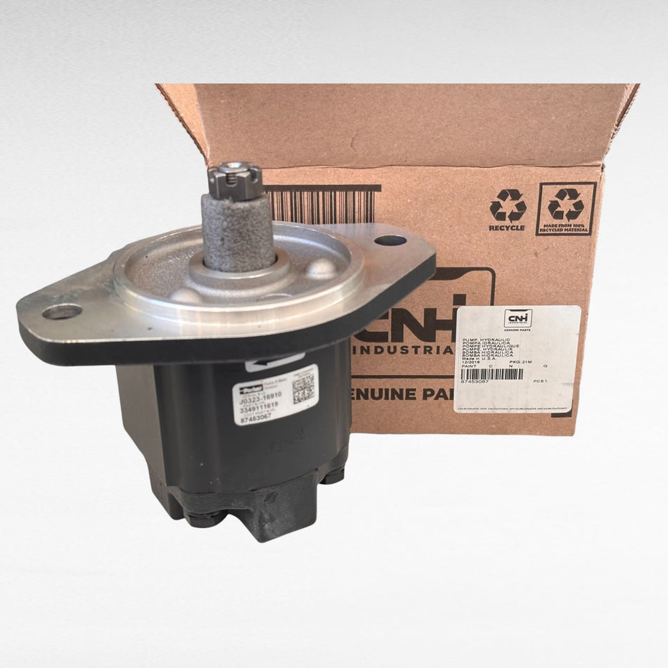 87453067 POMPA IDRAULICA PER PALE GOMMATE CASE IH