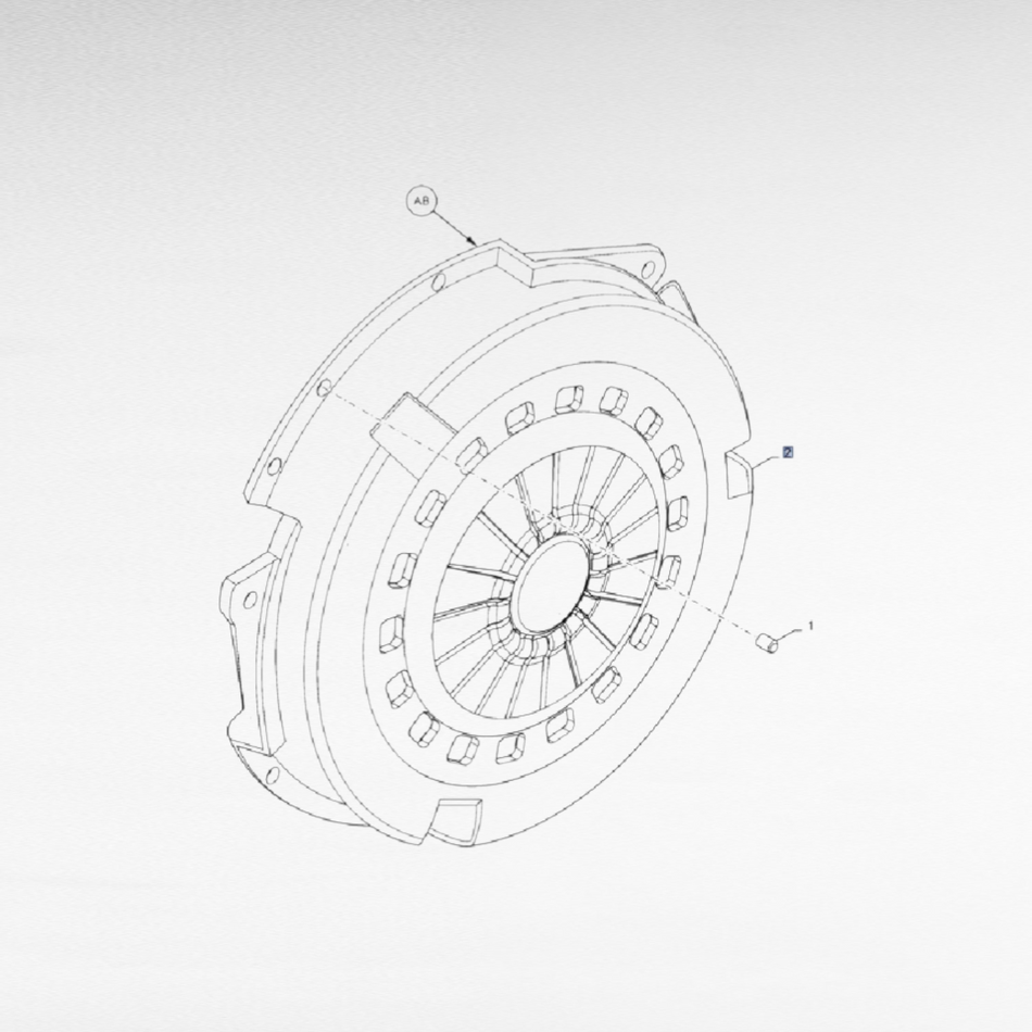87532652 ORGANI DI SPINTA FRIZIONE PER TRATTORI NEW HOLLAND
