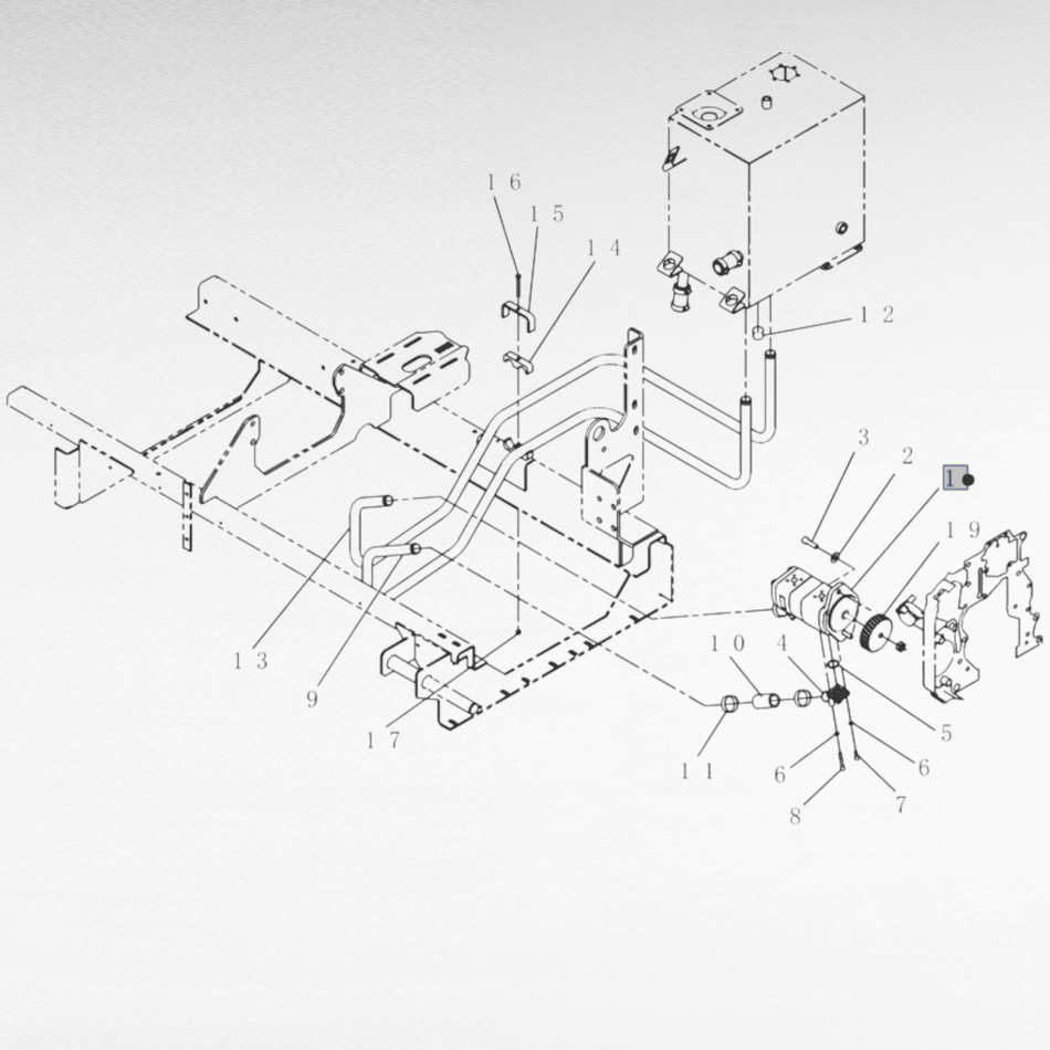 87605496 POMPA IDRAULICA PER MIETITREBBIE NEW HOLLAND