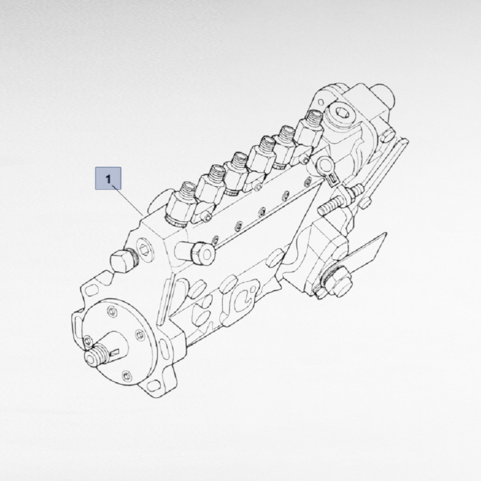 J964844 POMPA CARBURANTE PER MIETITREBBIE NEW HOLLAND