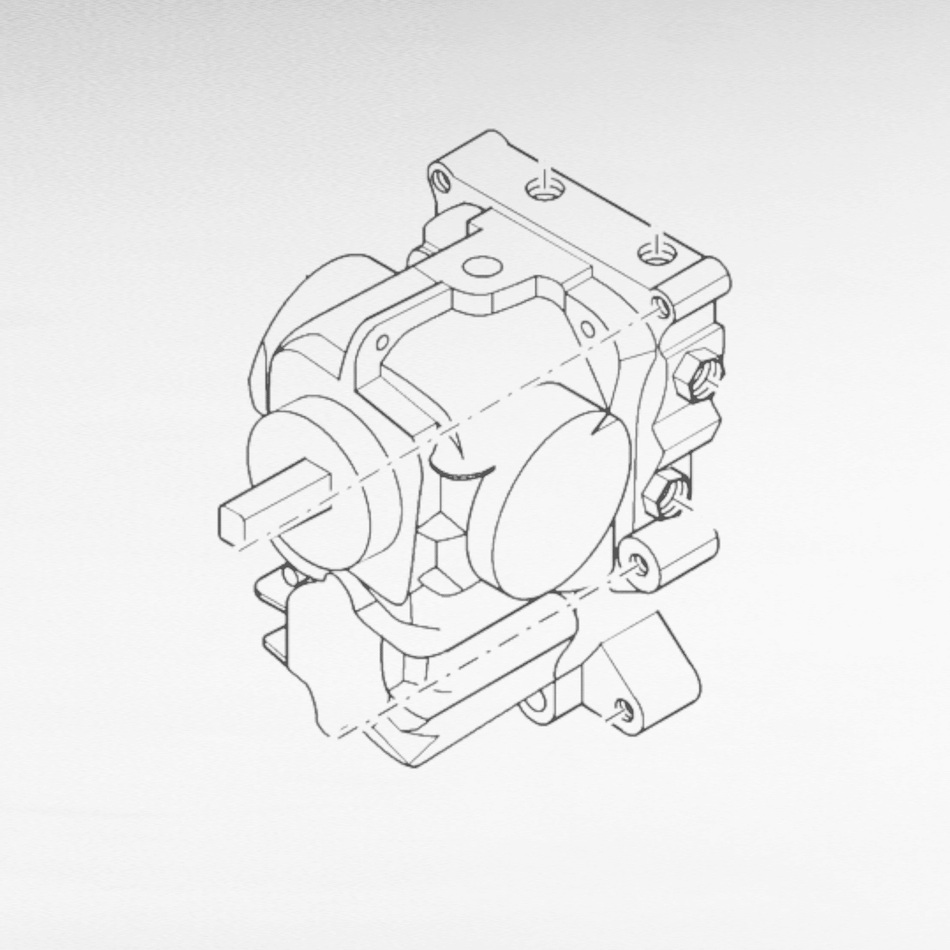 MT40445874 POMPA IDRAULICA DELL'IDROSTATICA PER TRATTORI COMPATTI NEW HOLLAND