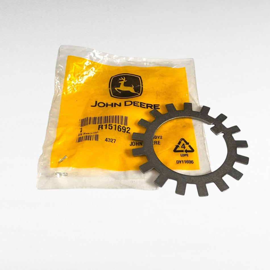 R151692 RONDELLA DI BLOCCAGGIO PER MEZZI JOHN DEERE