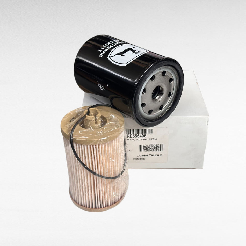 RE556406 KIT FILTRI GASOLIO PER MEZZI JOHN DEERE