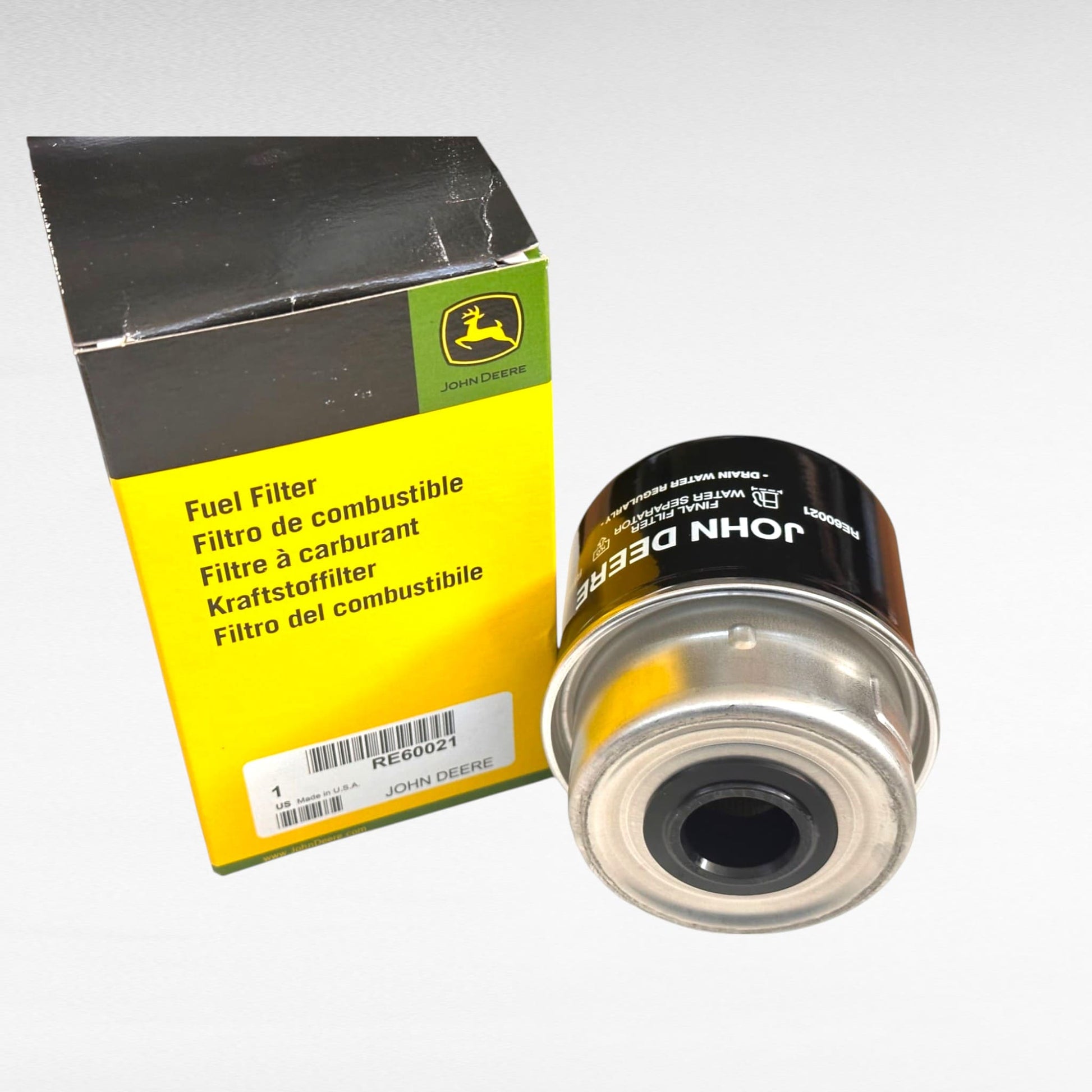 RE60021 FILTRO GASOLIO PER MEZZI JOHN DEERE